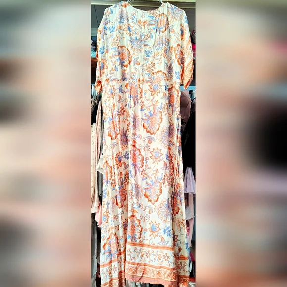 Ces Femme Floral Bohemian Kimono - Picture 3 of 3